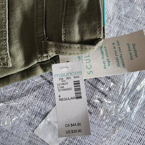 Olive green jeans